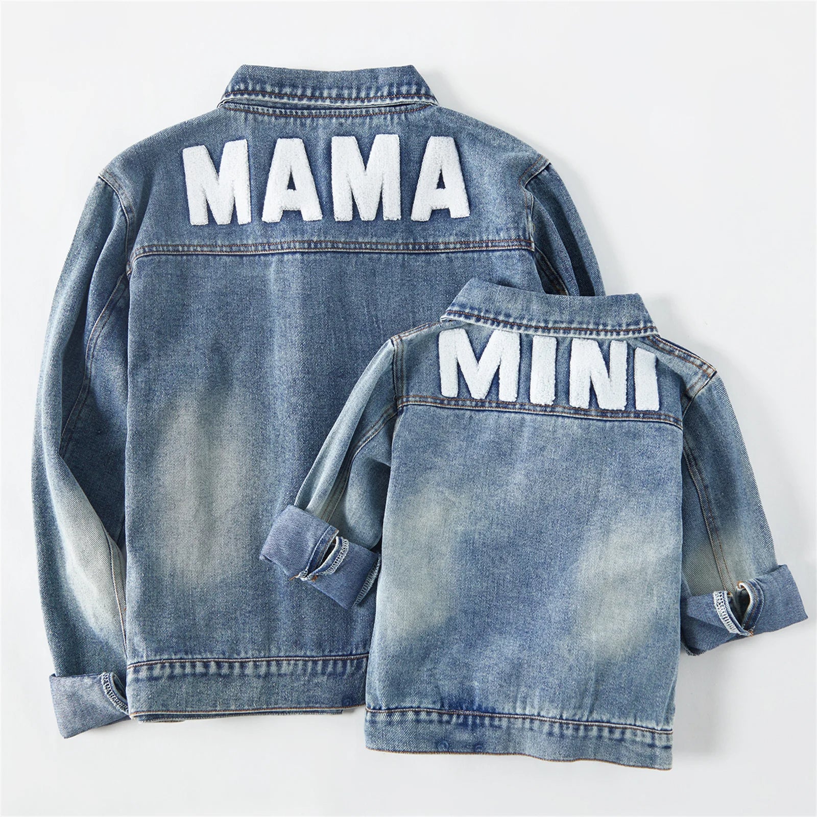 Jaqueta Jeans Mãe e Filha