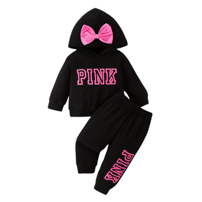 Conjunto Black Pink com Capuz