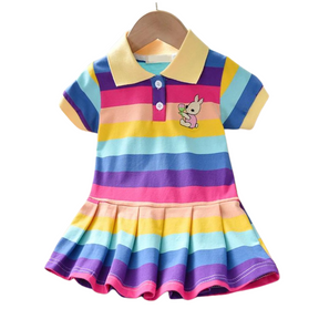 Vestido de Gola Infantil