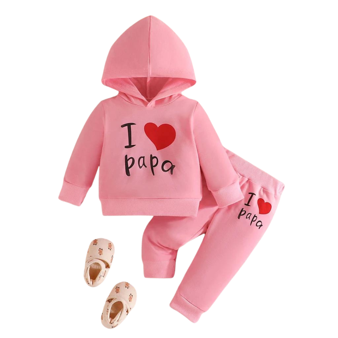 Conjunto I Love Papa