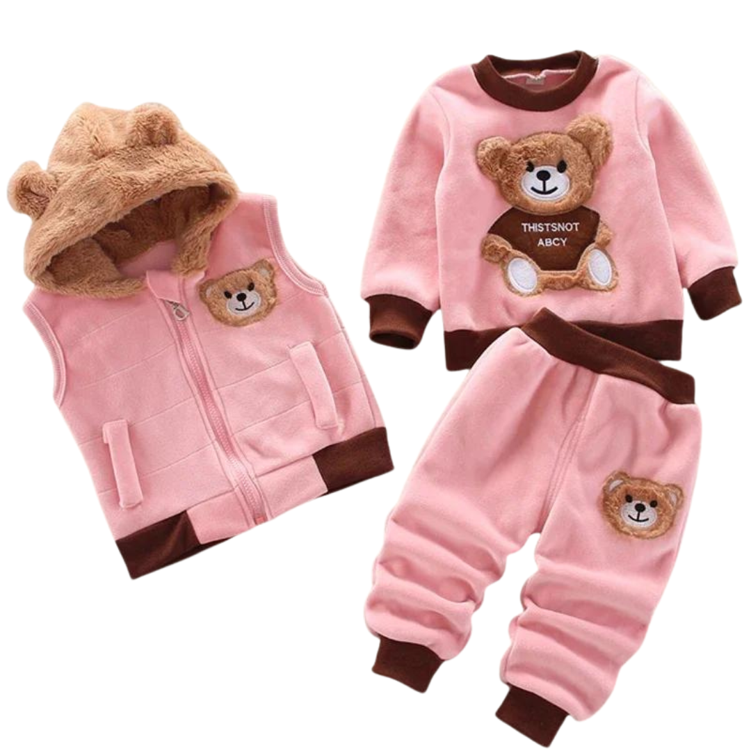 Conjunto Outwear Urso Kids