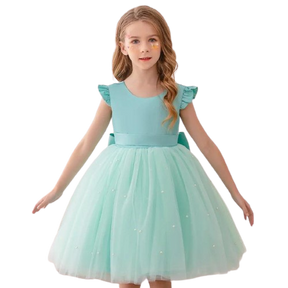 Perlenbogen-Kleid