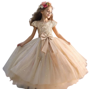 Blumenmädchenkleid