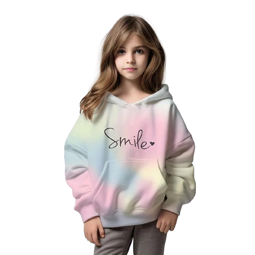 Blusa Infantil com Capuz Kids