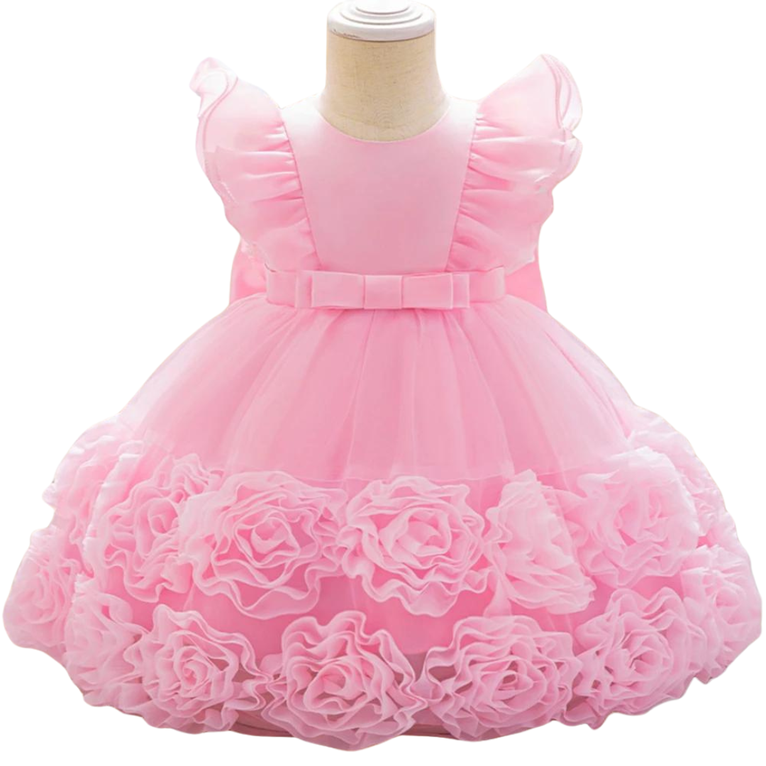 Vestido de Festa Roses Baby