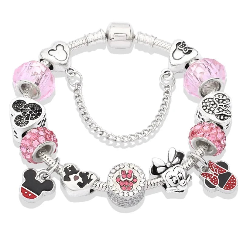 Pulseira Crystal Minnie