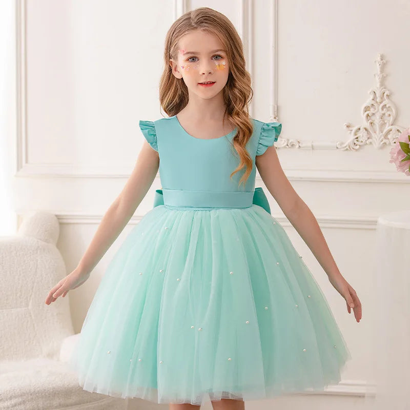 Perlenbogen-Kleid