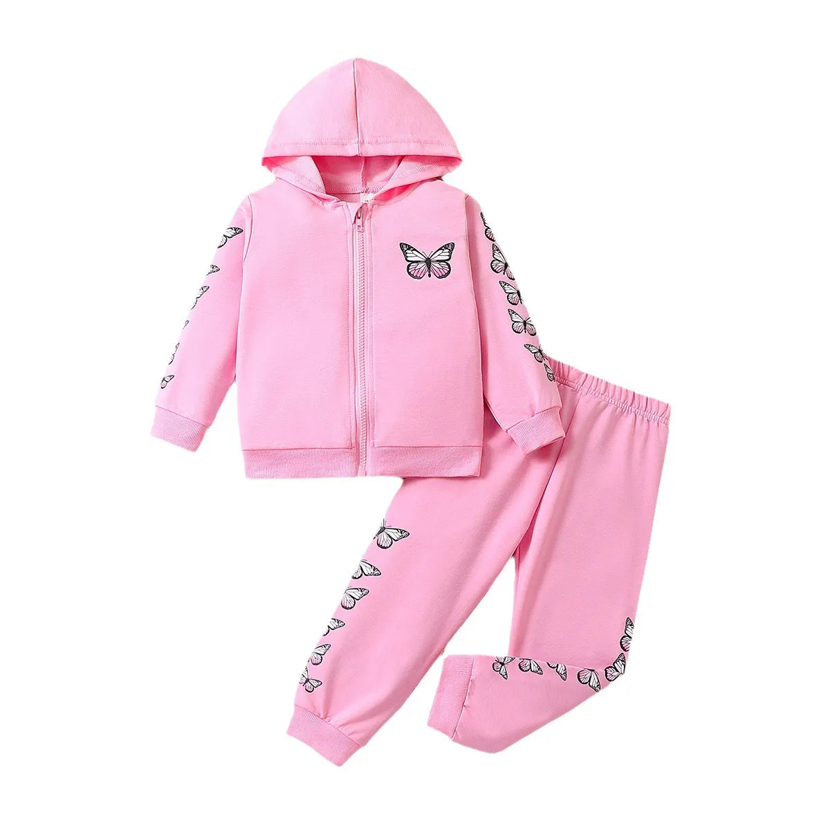 Conjunto Suéter com Capuz Pink