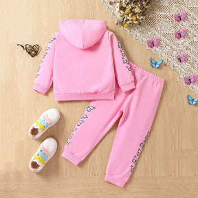 Conjunto Suéter com Capuz Pink