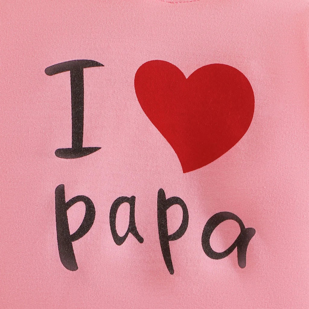 Conjunto I Love Papa