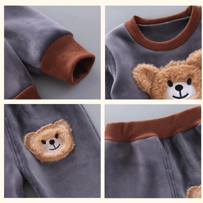 Conjunto Outwear Urso Kids