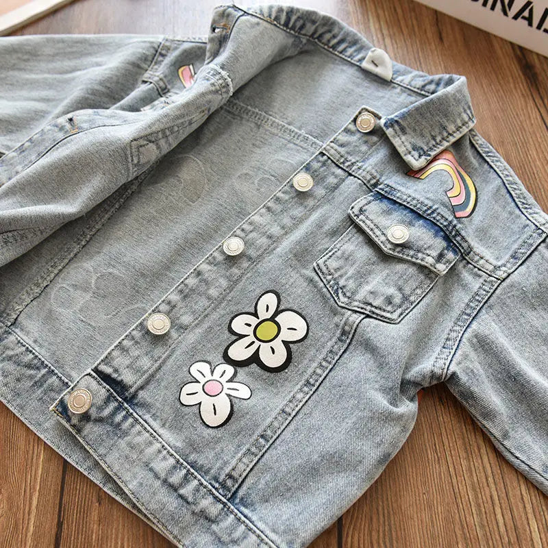 Jaqueta Jeans Flora