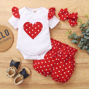 Conjunto NewBorn Coração Kids